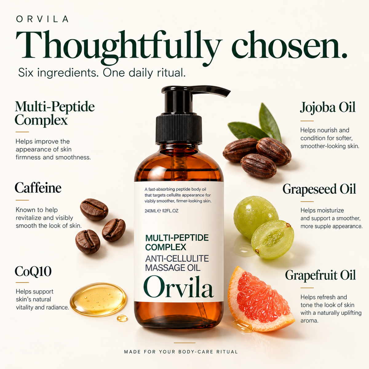 Orvila Peptide Oil